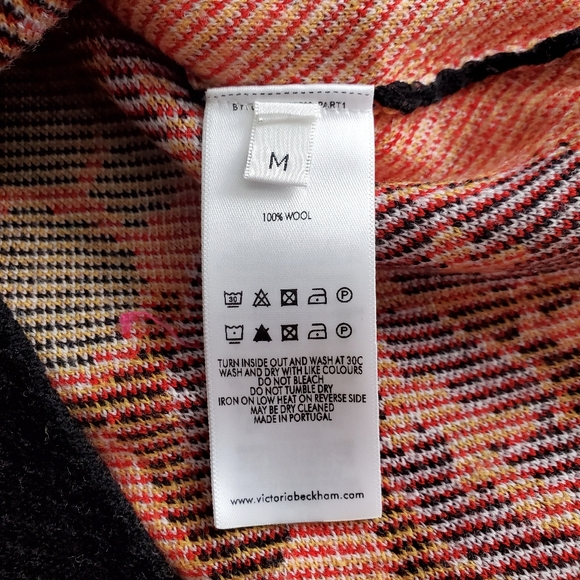 Black Fruits Print Wool Sleeveless Mini Shift Dress - Picture 7 of 8